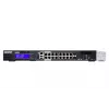 QNAP QGD-1600P Managed Gigabit Ethernet (10/100/1000) Power over Ethernet (PoE) 1U Black, Grey