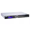 QNAP QGD-1600P Managed Gigabit Ethernet (10/100/1000) Power over Ethernet (PoE) 1U Black, Grey