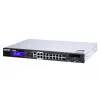 QNAP QGD-1600P Managed Gigabit Ethernet (10/100/1000) Power over Ethernet (PoE) 1U Black, Grey