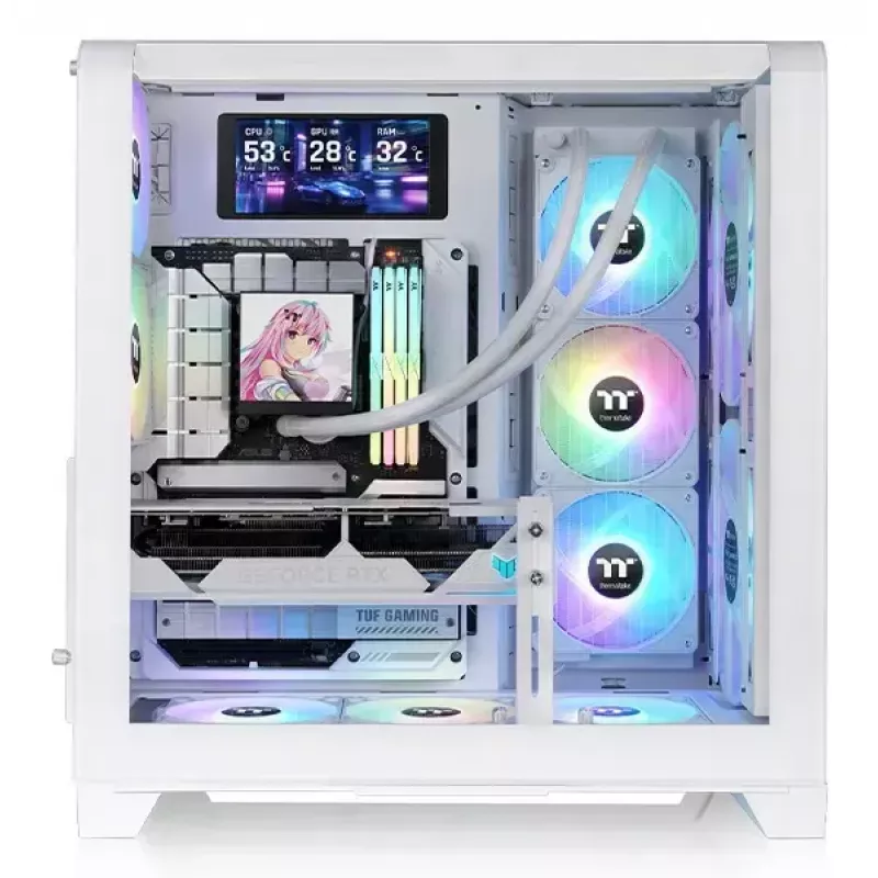 PC Case Thermaltake View 390 Air Midi Tower White