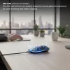 INCA Wireless Mouse Iwm-531ra - Bluetooth & Rf Wireless 2.4GHz - 1600dpi - Black/ Silver