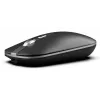 INCA Wireless Mouse Iwm-531ra - Bluetooth & Rf Wireless 2.4GHz - 1600dpi - Black/ Silver