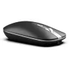 INCA Wireless Mouse Iwm-531ra - Bluetooth & Rf Wireless 2.4GHz - 1600dpi - Black/ Silver