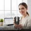 INCA Wireless Mouse Iwm-531ra - Bluetooth & Rf Wireless 2.4GHz - 1600dpi - Black/ Silver