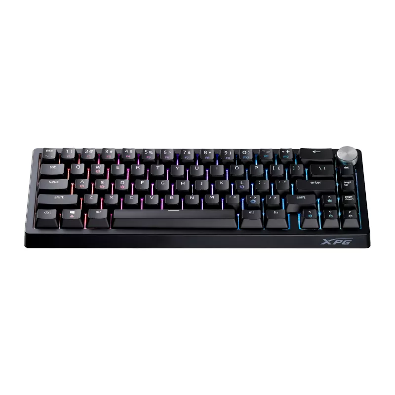 XPG SORCERER MINI GAMING KEYBOARD, Wired, USB, Mechanical, QWERTY, RGB LED, Black