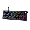 XPG SORCERER MINI GAMING KEYBOARD, Wired, USB, Mechanical, QWERTY, RGB LED, Black