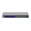 Managed Gigabit PoE Switch Netgear GS728TXUP — 24 × 10/100/1000 RJ-45, 128 Gbps, 1U, rack-mount