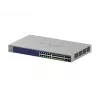 Managed Gigabit PoE Switch Netgear GS728TXUP — 24 × 10/100/1000 RJ-45, 128 Gbps, 1U, rack-mount