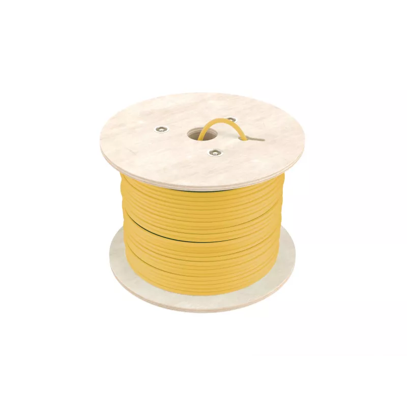 Network cable EQUIP 404563 Cat7a S/FTP (S-STP) 1000 m, yellow, 10GBase-T