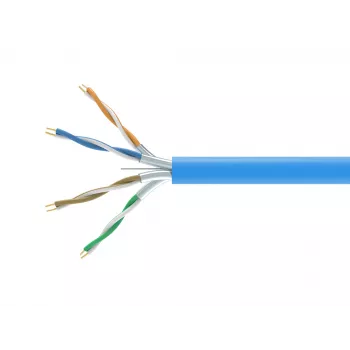 Network cable EQUIP 404544 — Cat6a U/FTP (STP), 305 m, blue