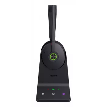Yealink WH68 UC Headset, Wired & Wireless, 20 - 20000 Hz, Calls/Music, 155 g, Headset, Black