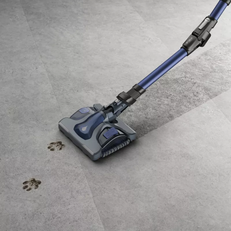 Rowenta RH98C0 2-in-1 stick vacuum Battery Dry&wet Bagless 0.9 L 320 W Blue, Grey