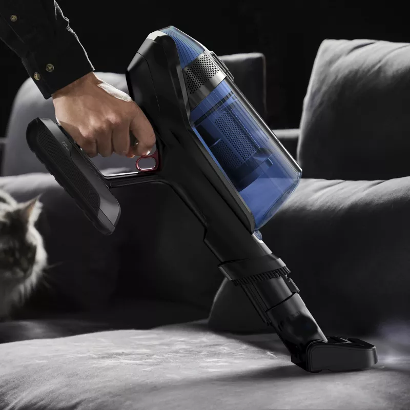 Rowenta RH98C0 2-in-1 stick vacuum Battery Dry&wet Bagless 0.9 L 320 W Blue, Grey