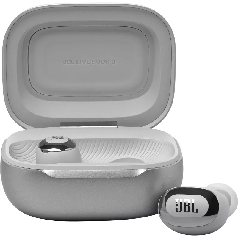 JBL Live Buds 3 Headset Wireless In-ear Calls/Music/Sport/Everyday Bluetooth Silver
