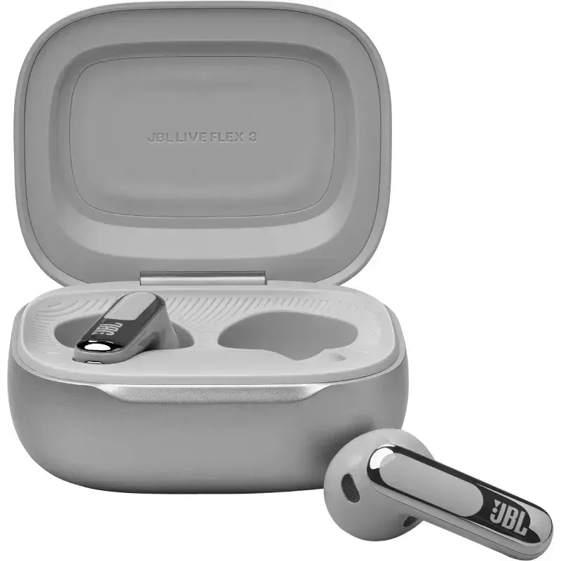 JBL Live Flex 3 Headset Wireless In-ear Calls/Music/Sport/Everyday Bluetooth Silver