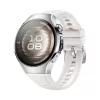 Smartwatch HUAWEI WATCH 5 — round 42 mm stainless steel case, 1.38 inch AMOLED, GPS, Bluetooth, 540 mAh battery, beige case with white band