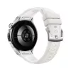 Smartwatch HUAWEI WATCH 5 — round 42 mm stainless steel case, 1.38 inch AMOLED, GPS, Bluetooth, 540 mAh battery, beige case with white band