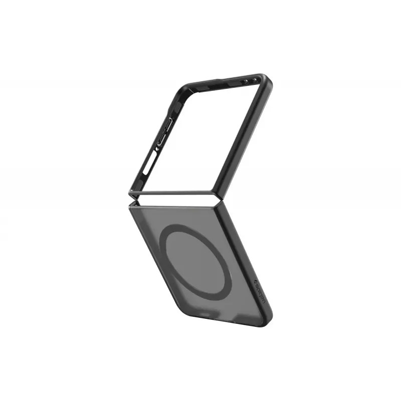 Flip case Samsung Galaxy Z Flip7 — Samsung Spigen Capella Pro, Transparent, PC+TPU, for 6.9 inch screen