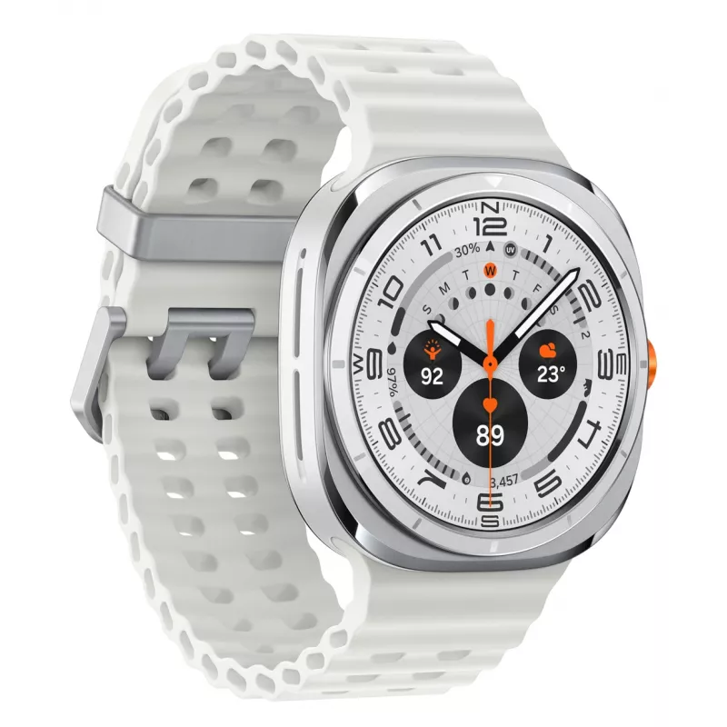 Samsung Galaxy Watch Ultra 3.81 cm (1.5 inch) AMOLED 47 mm Digital 480 x 480 pixels Touchscreen 4G White Wi-Fi GPS (satellite)