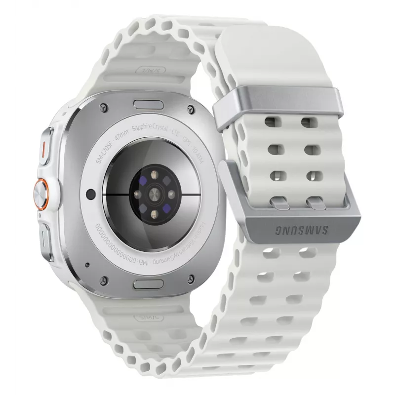 Samsung Galaxy Watch Ultra 3.81 cm (1.5 inch) AMOLED 47 mm Digital 480 x 480 pixels Touchscreen 4G White Wi-Fi GPS (satellite)