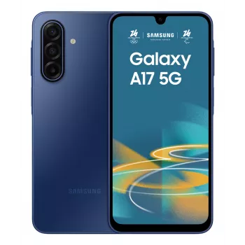 Smartphone Samsung Galaxy A17 5G — 6.7 inch Super AMOLED, 128 GB, 4 GB RAM, 5000 mAh, IP54 (Blue)