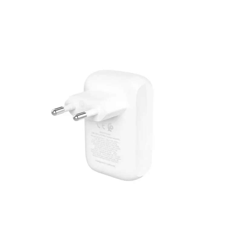 BELKIN Boostcharge 42w-30w USB-c+12w Dual Wall Charger White