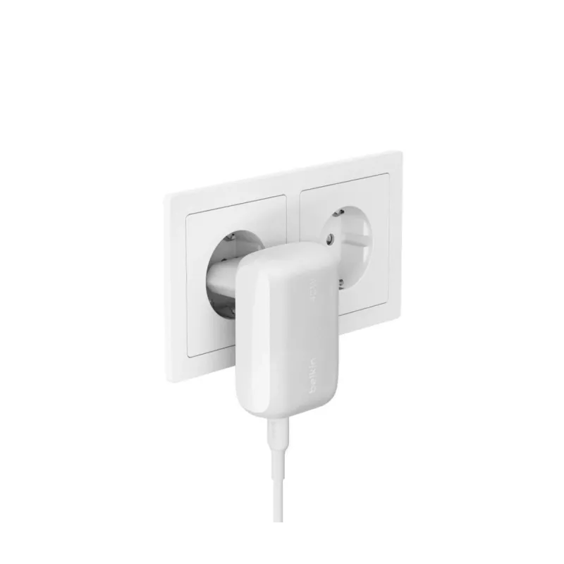 BELKIN Boostcharge 42w-30w USB-c+12w Dual Wall Charger White