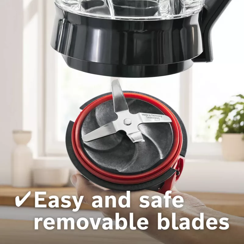 Bosch Serie 4 MMB6177S blender 1.5 L Tabletop blender 1200 W Black, Silver
