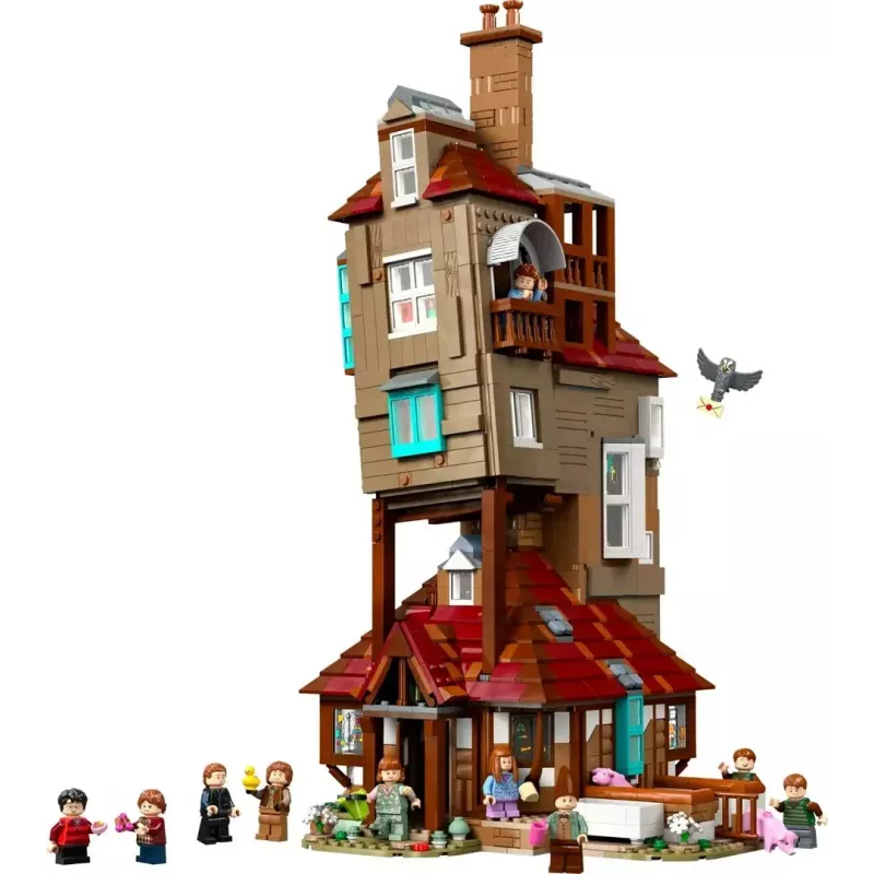 LEGO Harry Potter The Burrow Collectors Edition 76437 building set, 2405 pieces, 10 minifigures, 460×250×230 mm