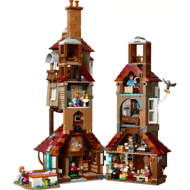 LEGO Harry Potter The Burrow Collectors Edition 76437 building set, 2405 pieces, 10 minifigures, 460×250×230 mm