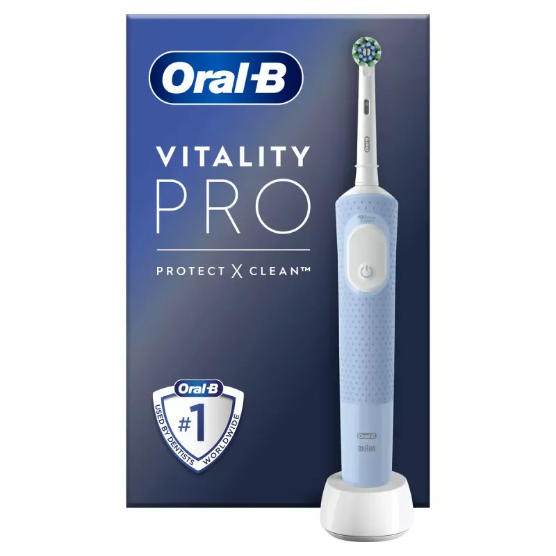 Oral-B Vitality Pro Adult Rotating-oscillating toothbrush Grey, White