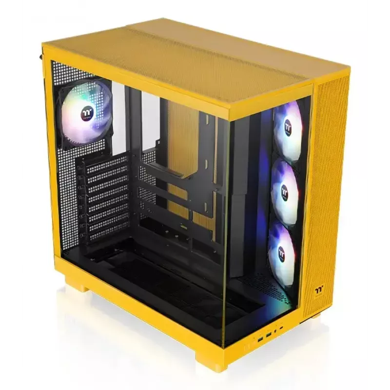 PC Case Thermaltake View 380 XL TG ARGB Midi Tower Yellow