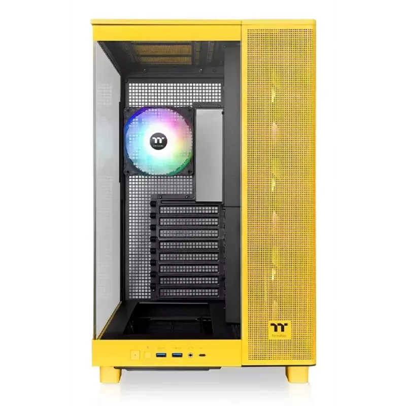 PC Case Thermaltake View 380 XL TG ARGB Midi Tower Yellow