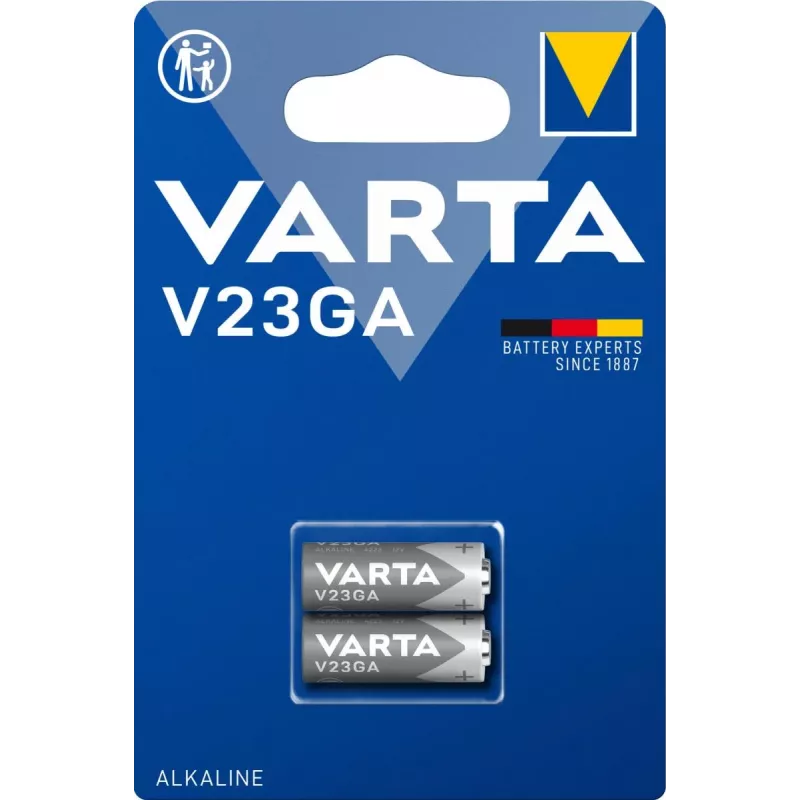 VARTA Battery V 23 Ga Car Alarm 12v 1x2