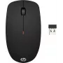 HP Wireless Mouse X200, Ambidextrous, Optical, RF Wireless, 1600 DPI, Black