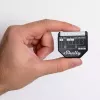 Smart switch Shelly WAVE 2PM Black (Shelly) — wireless Z-Wave, 16 A, 110–240 V, 868.4 MHz