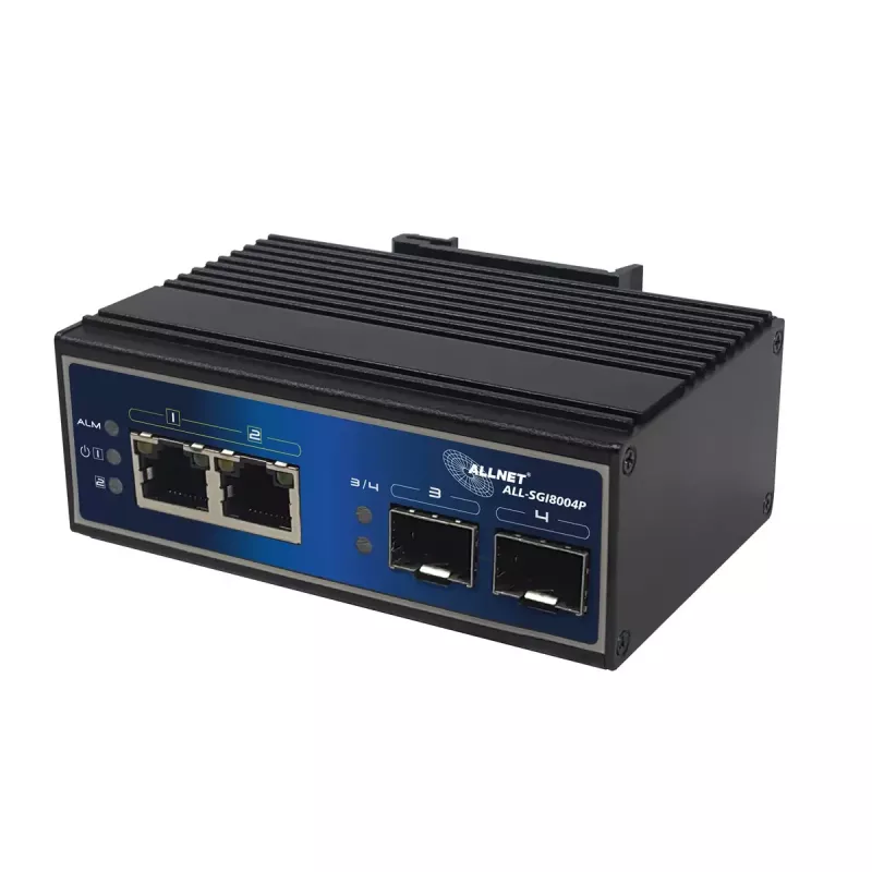 Unmanaged Switch ALLNET ALL-SGI8004P Gigabit Ethernet PoE 2 Ports
