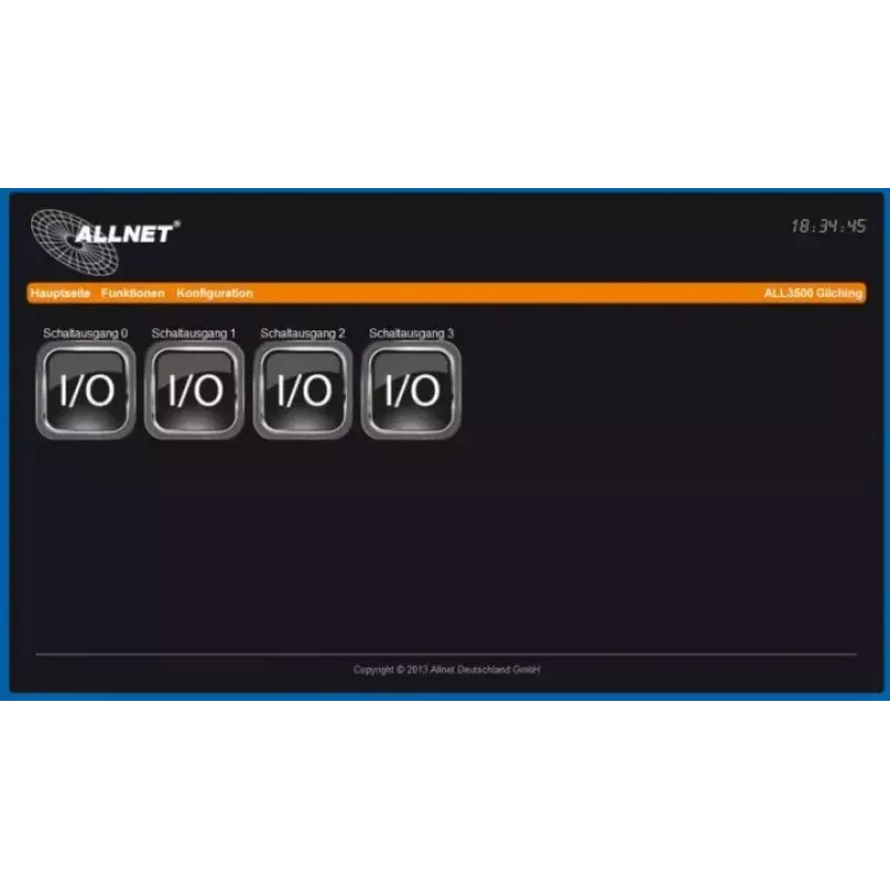 Smart Home Central Control Unit ALLNET ALL3500