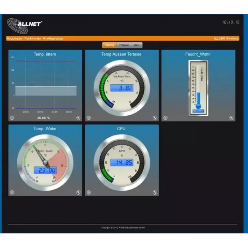 Smart Home Central Control Unit ALLNET ALL3500