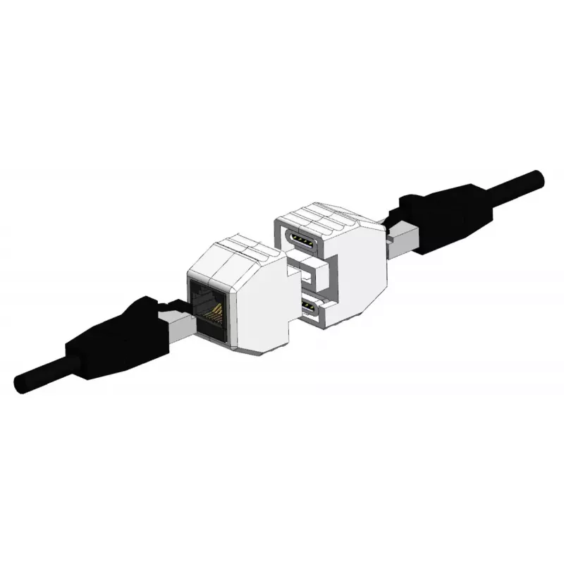 ALLNET ALL-RJ45-MAGNET interface cards/adapter RJ-45 White 90W