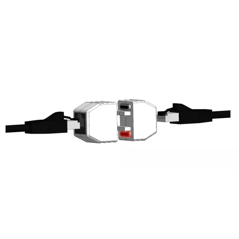 ALLNET ALL-RJ45-MAGNET interface cards/adapter RJ-45 White 90W