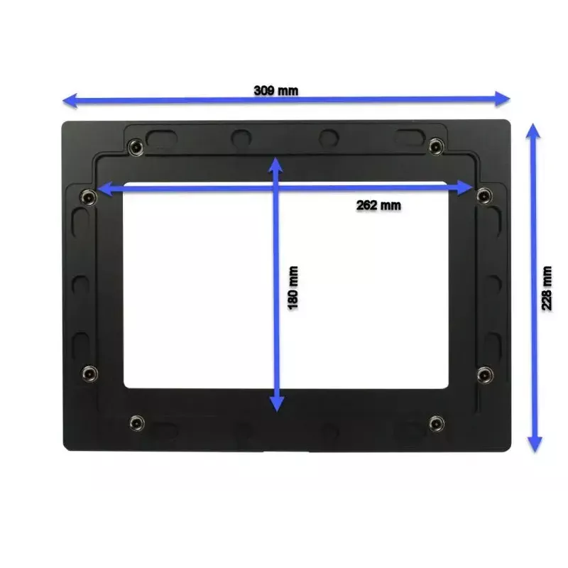 Bezel for ALLNET tablet ALLTCOVER10WWV1 — white bezel, 309 × 228 mm