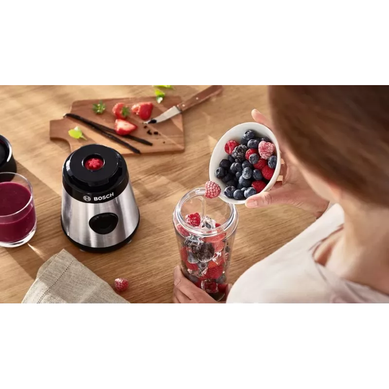 Bosch VitaPower MMB2111M blender 0.6 L Tabletop blender 450 W Stainless steel