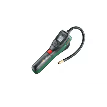 Electric air pump Bosch 0.603.947.000 — portable rechargeable 10 bar (150–150 psi), 3000 mAh, USB‑C, 10 l/min, with hose and accessories