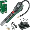 Electric air pump Bosch 0.603.947.000 — portable rechargeable 10 bar (150–150 psi), 3000 mAh, USB‑C, 10 l/min, with hose and accessories
