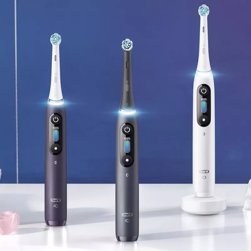 Oral-B iO electric toothbrush Adult Rotating toothbrush Black