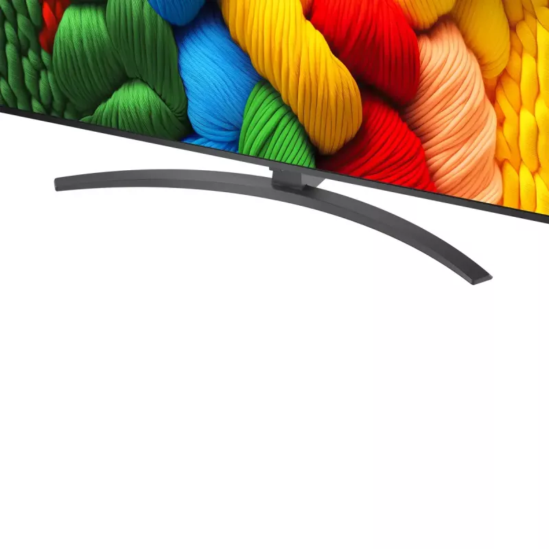 LG NanoCell AI 55NANO81A6A 139.7 cm (55 inch) 4K Ultra HD Smart TV Wi-Fi Black