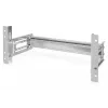 DIGITUS DIN rail holder, 4U, 178x483x223 mm, galvanized incl. din rail, variable depth and height