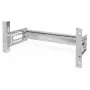 DIGITUS DIN rail holder, 4U, 178x483x223 mm, galvanized incl. din rail, variable depth and height