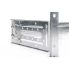 DIGITUS DIN rail holder, 4U, 178x483x223 mm, galvanized incl. din rail, variable depth and height